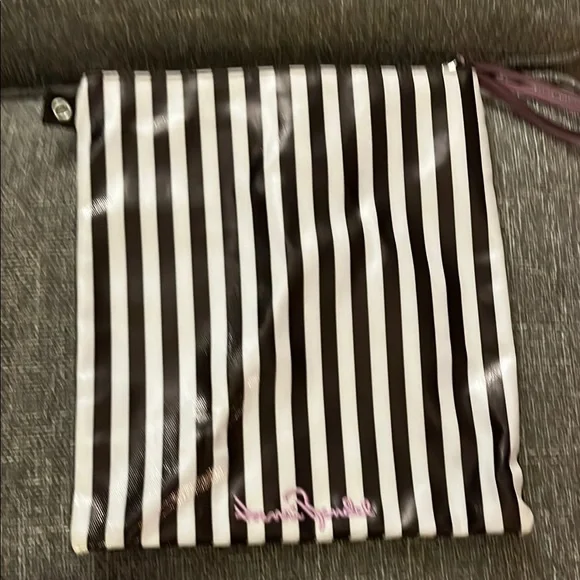 Brown and White Striped Women Bag Set by Henri Bendel - Picture 5 of 7